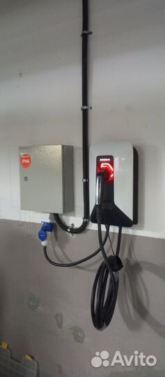 Автозарядочная установка.Монтаж.электромонтер