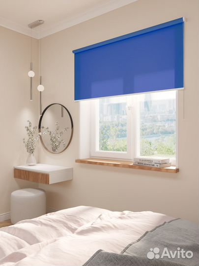 Рулонные шторы Бирюзовые RAL7556