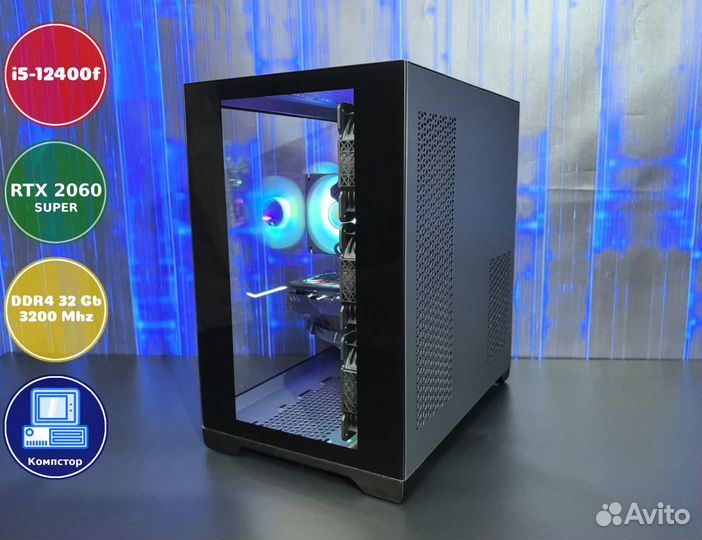 Игровой компьютер i5-RTX2060SUP-32DDR4-DOY0968-H610