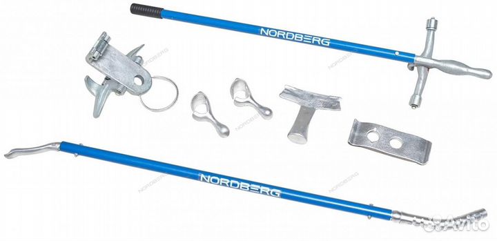 Приспособление для демонтажа грузовых шин nordberg