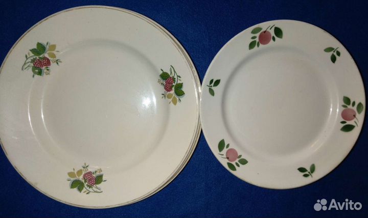 Тарелки Селедочницы Блюдо Чашки Сахарница сссрзик