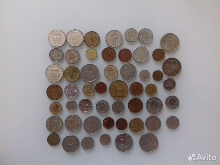 Иностранные монеты хх века