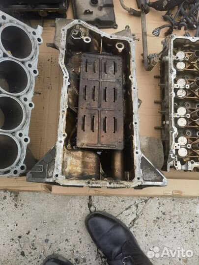 Двигатель разобран infiniti qx56de Ниссан армада