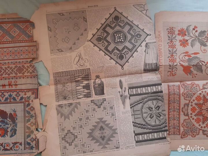 Вышивки 19 века