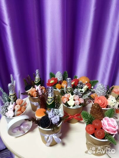 Букеты из мыла ручной работы