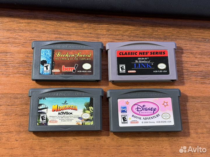 Game boy advance gba картриджи