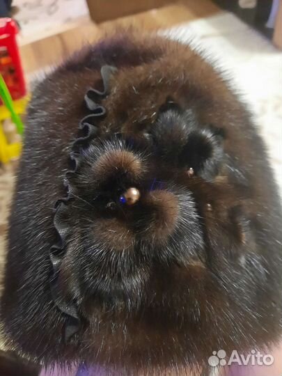 Шапка норковая