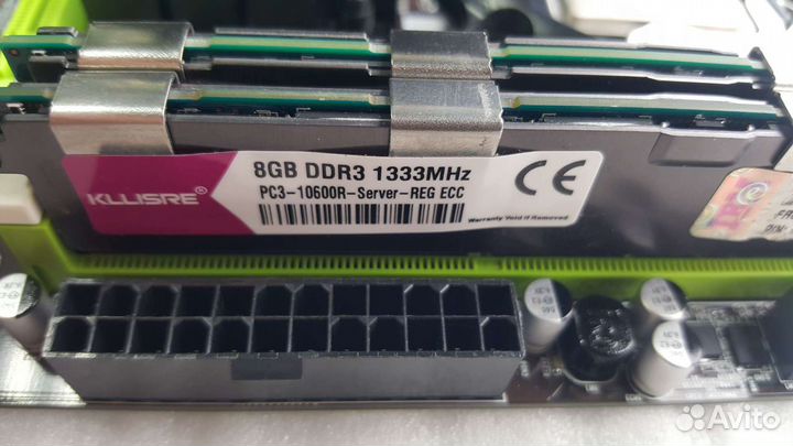 Комплект S-1366 X58+Xeon X5690+DDR3 16Gb