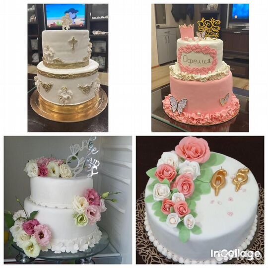 Торты домашние на заказ к