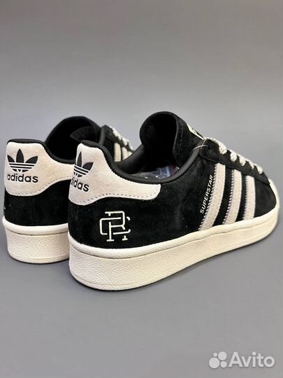 Кеды Adidas Superstar Rabbit Hole Black/White