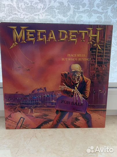 Виниловые пластинки группы Megadeth