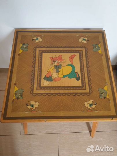 Детские столики СССР и икеа