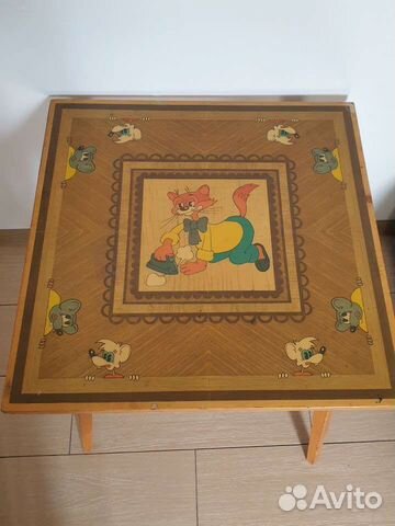 Детские столики СССР и икеа