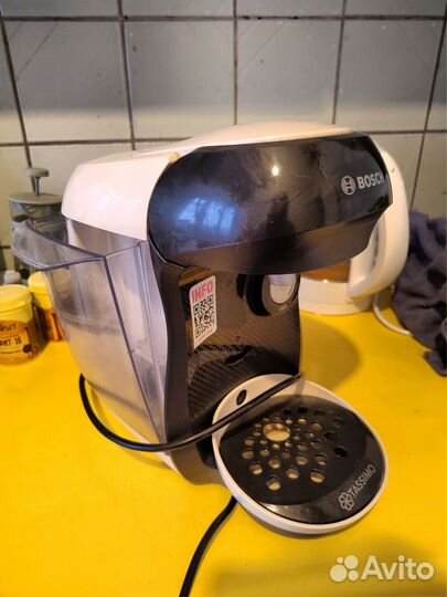 Капсульная кофемашина bosch tassimo