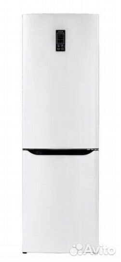 Холодильник с морозильником Artel HD-455 rwene бел