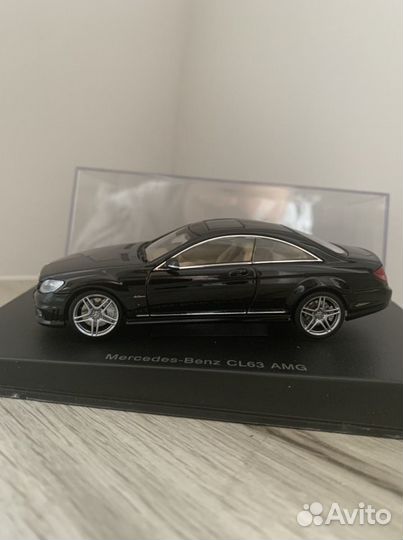Mercedes-Benz CL63 AMG Black (масштаб 1:43)