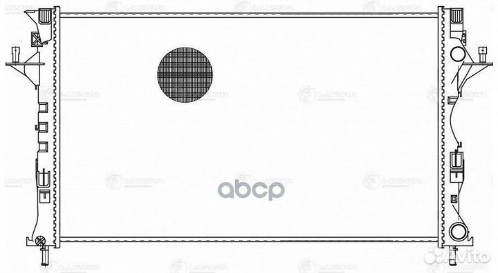 Радиатор охл. LRc 0964 luzar