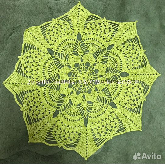 Салфетка ажурная