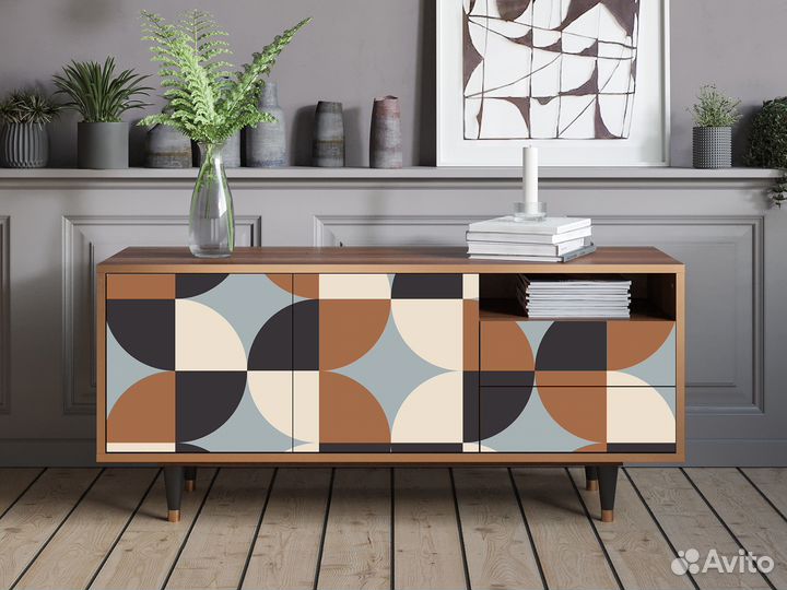 Тв-тумба T7 - Орех - Brown Sensation