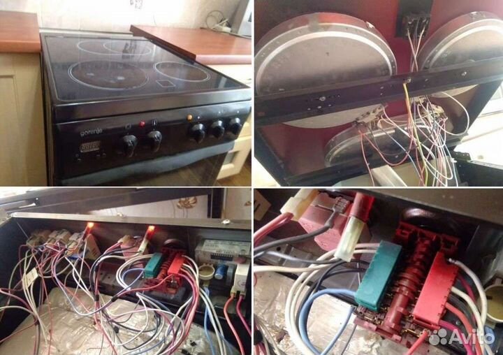 Ремонт электроплит, духовых шкафов и газовых плит