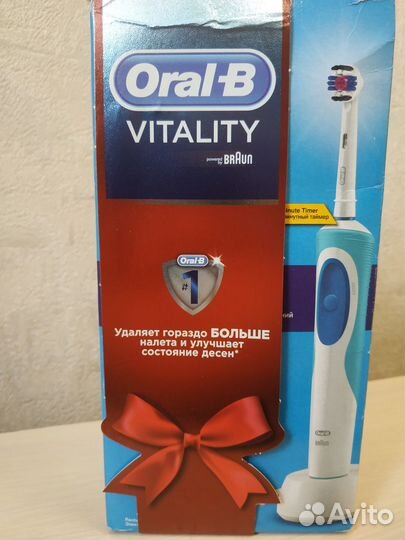 Зубная щетка oral b новая