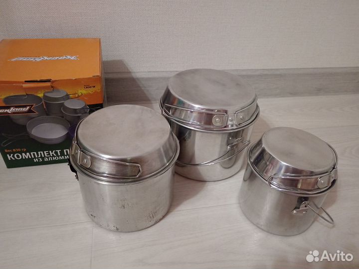 Комплект посуды туристический