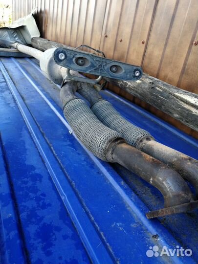 Глушитель в сборе с катализатором Passat B6