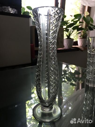 Вазы для цветов хрусталь СССР