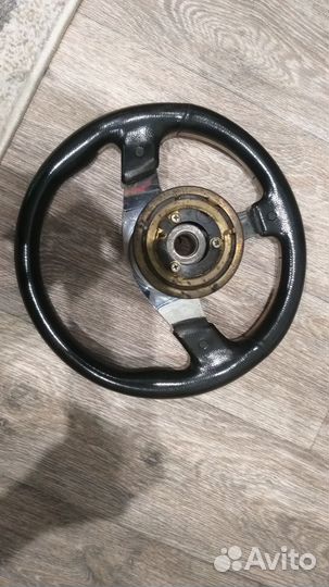 Спортивный руль на ваз