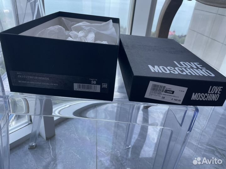 Туфли love moschino