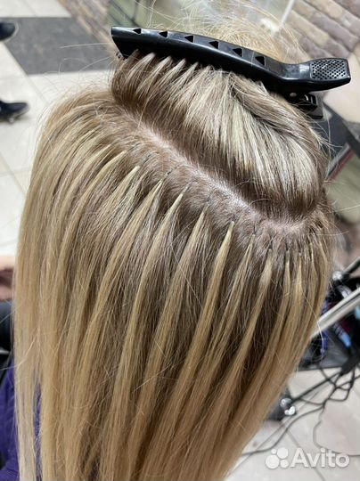 Ленточное и Капсульное наращивание волос