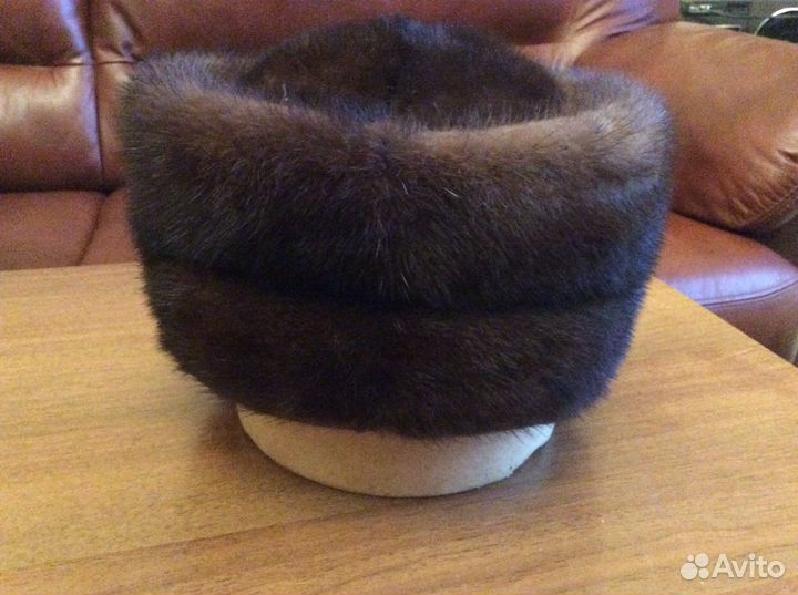 Шапка норковая женская