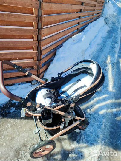 Детская коляска 2в 1 Luxmom