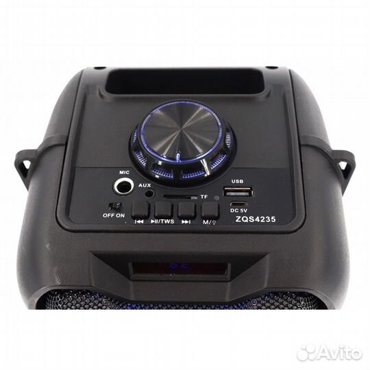 Большая новая блютуз колонка+караоке