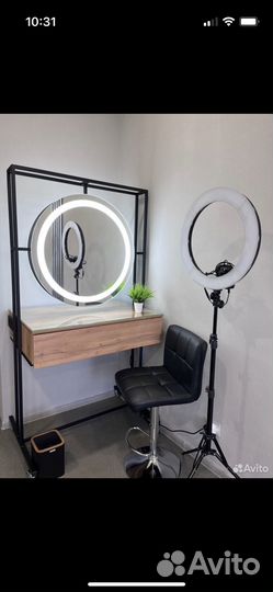 Гримерный стол двусторонний лофт. Обмен