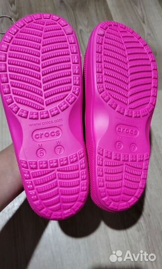 Шлепанцы Crocs 37-38 новые