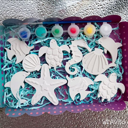 Набор для творчества из гипсовых фигурок