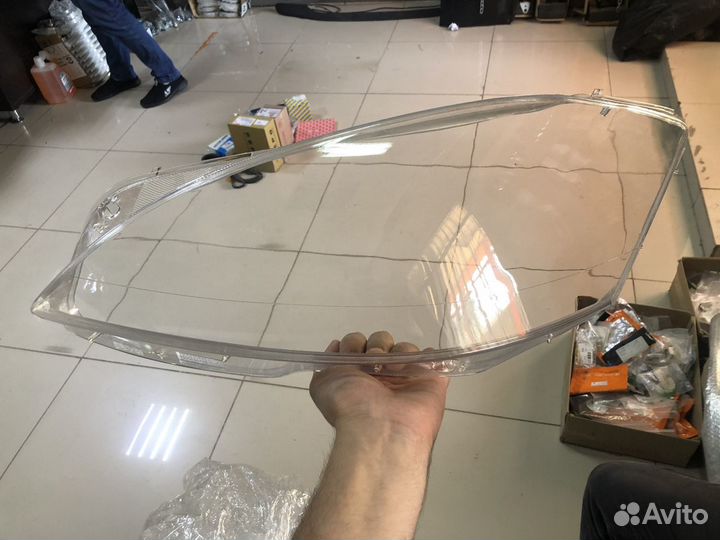 Стекло фары w221 (new / рестайлинг)