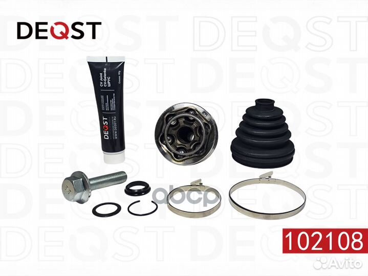 ШРУС VW G3/passat 1.6-2.0 88-02 нар. 102108 deqst