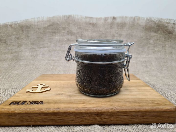 Икра черная аквакультура 230гр