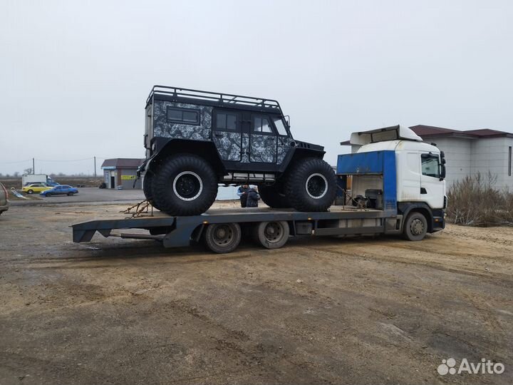 Грузовой эвакуатор, трал
