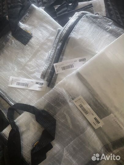 Новая сумка на молнии д/хранения икеа димпа