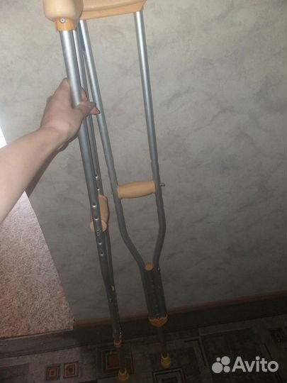 Костыли металлические (можно на прокат)