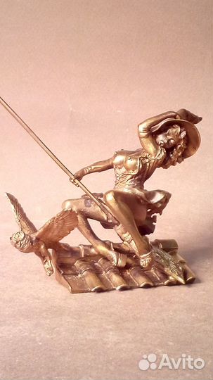 Оловянная миниатюра. 80мм. Муна