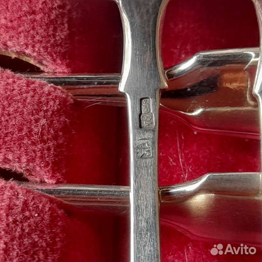 Серебро 875 пробы.полковник серебряный 84пробы