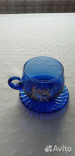 Чайный сервиз. Стекло. 90-ые годы