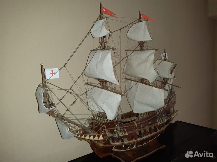 Корабль ручной работы