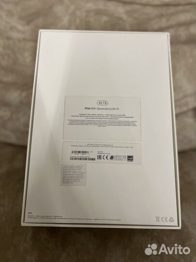 iPad 6 поколения wi-fi