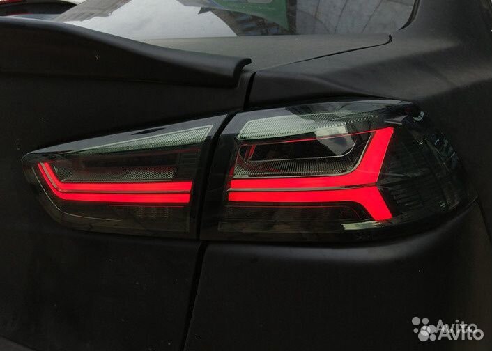 Тюнинг задние фонари оптика Mitsubishi Lancer 10