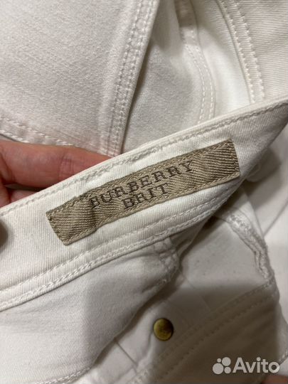 Джинсы burberry brit skinny